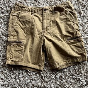 Hollister Men's Brown Cargo Shorts